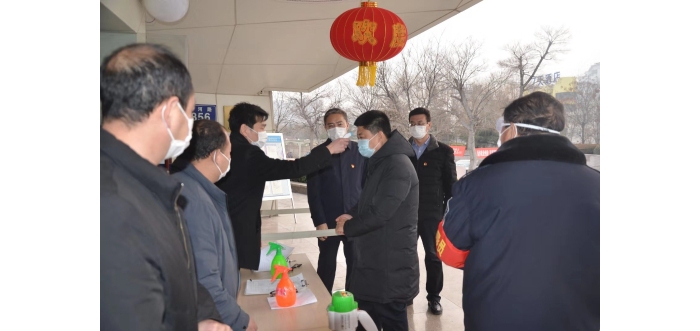 汶上縣人民政府 工作動態(tài) 縣委常委、副縣長王洪正到縣人社局督導(dǎo)疫情防控工作
