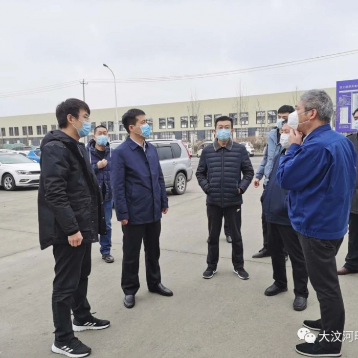 縣委常委、副縣長魏中齊一行到軍屯鄉(xiāng)重點企業(yè)督導(dǎo)檢查復(fù)工復(fù)產(chǎn)工作
