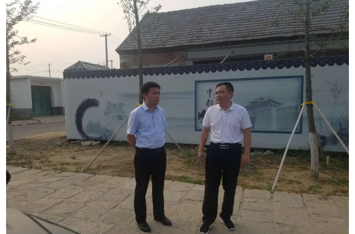 縣委常委、宣傳部長白占德到次邱鎮(zhèn)調(diào)研新時(shí)代文明實(shí)踐工作