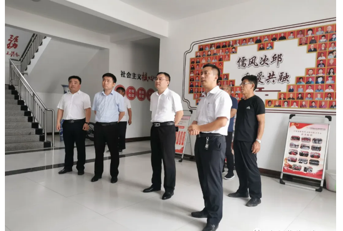 縣委常委、宣傳部長白占德一行到次邱鎮(zhèn)調(diào)研指導新時代文明實踐工作